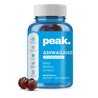 Peak® - Ashwagandha Gummies (60 Gummies)