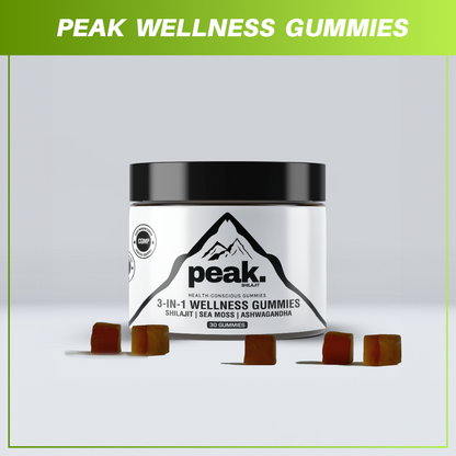 Peak® 3-in-1 Wellness Gummies